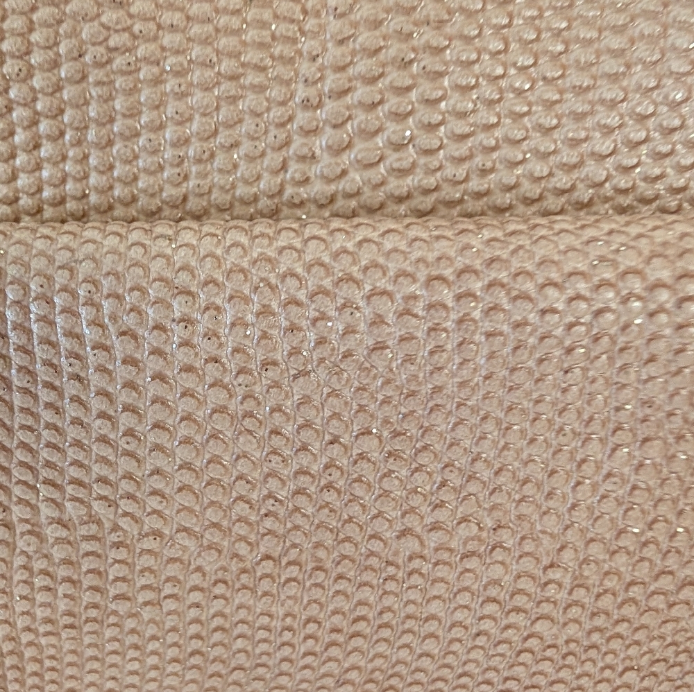 Coach Beige Madison Scatchel Gold Sparkles Leather NWT - Picture 7 of 9